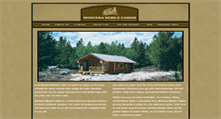 Desktop Screenshot of montanamobilecabins.com